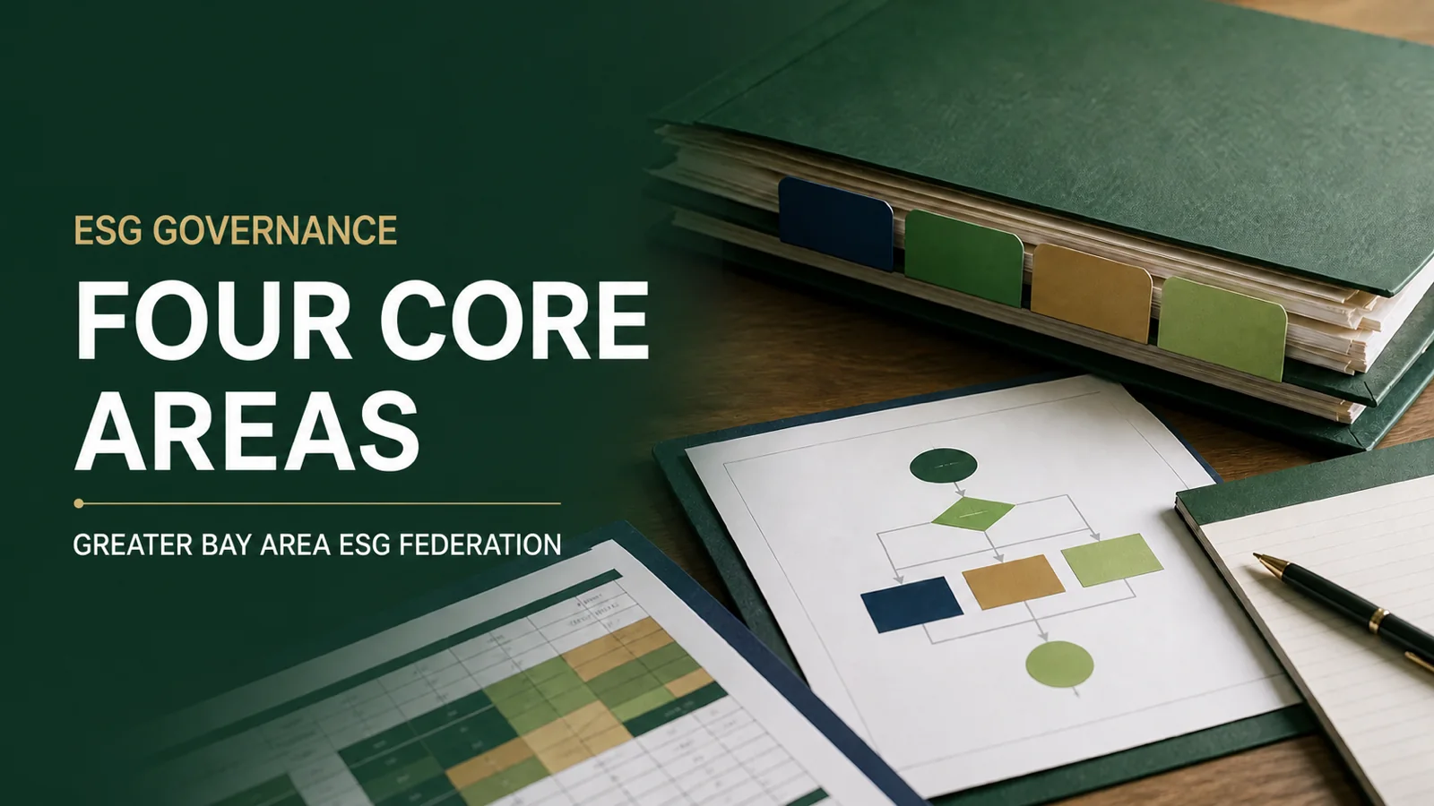 Starting ESG governance with oversight, strategy, risk management, metrics and targets