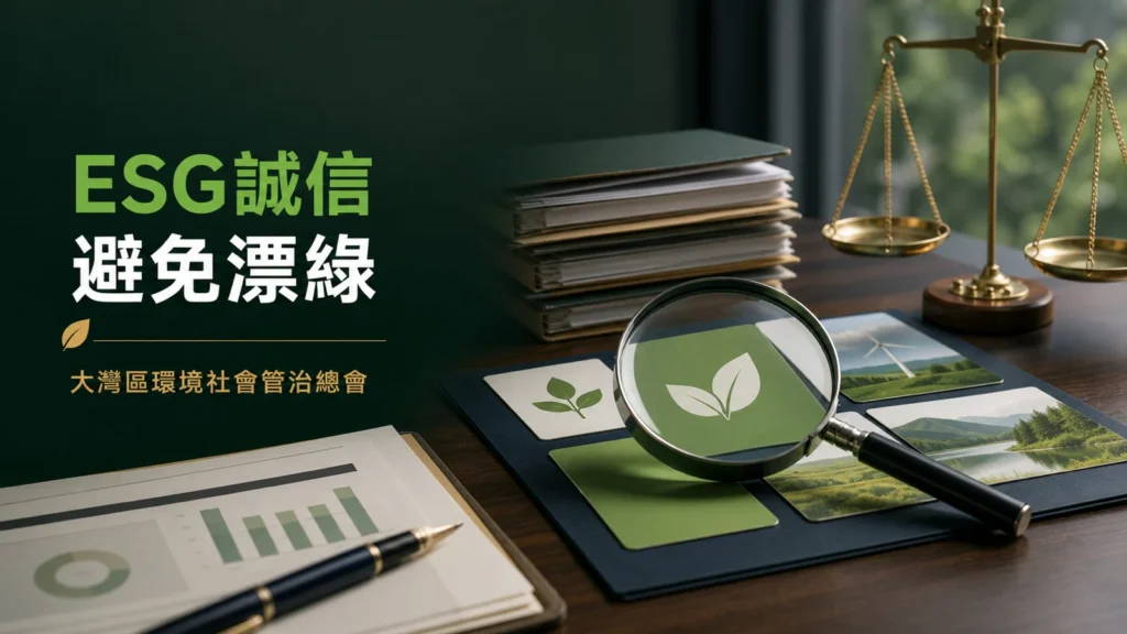 避免漂綠的環保聲稱證據檢查