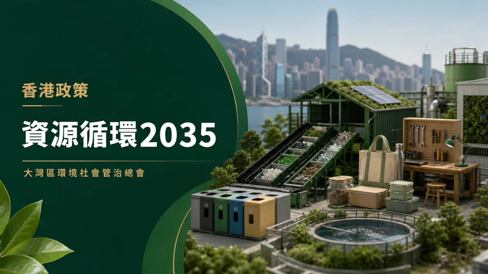 香港資源循環藍圖2035企業行動方向