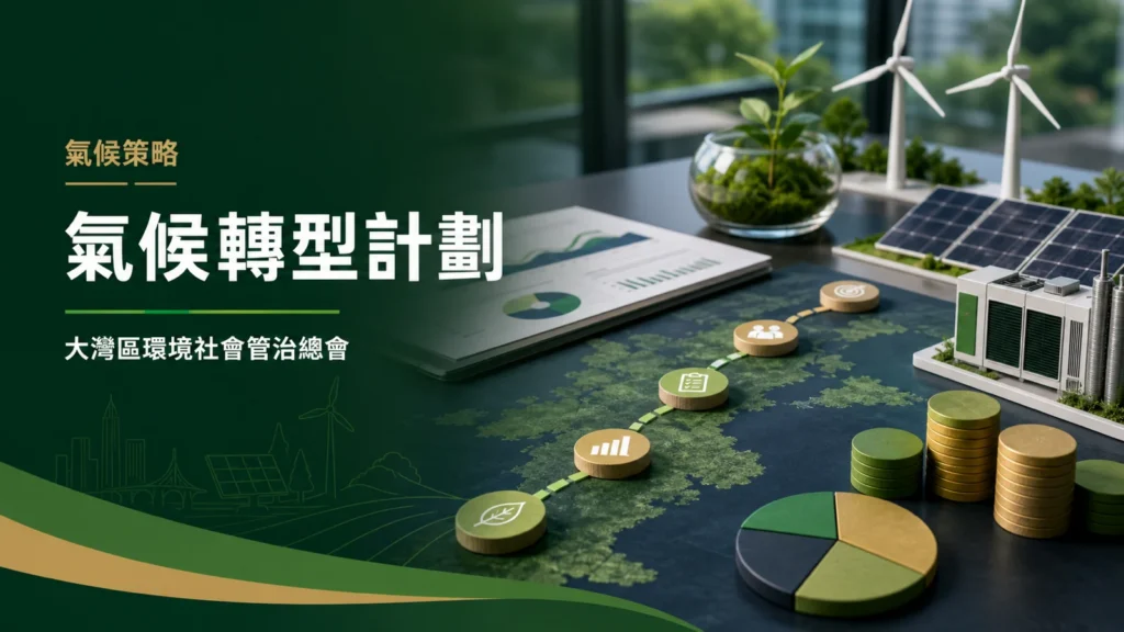 企業氣候轉型計劃由目標到資源配置