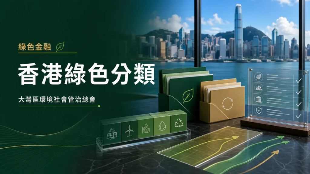 香港可持續金融分類目錄企業理解重點